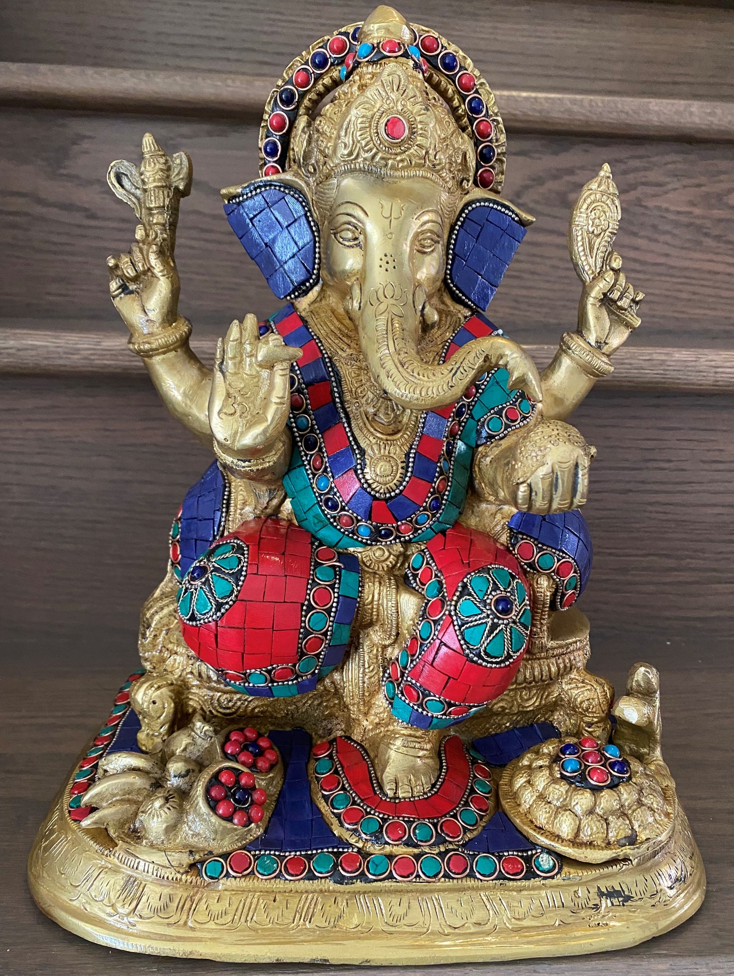 PURE BRASS GANESHA IDOL