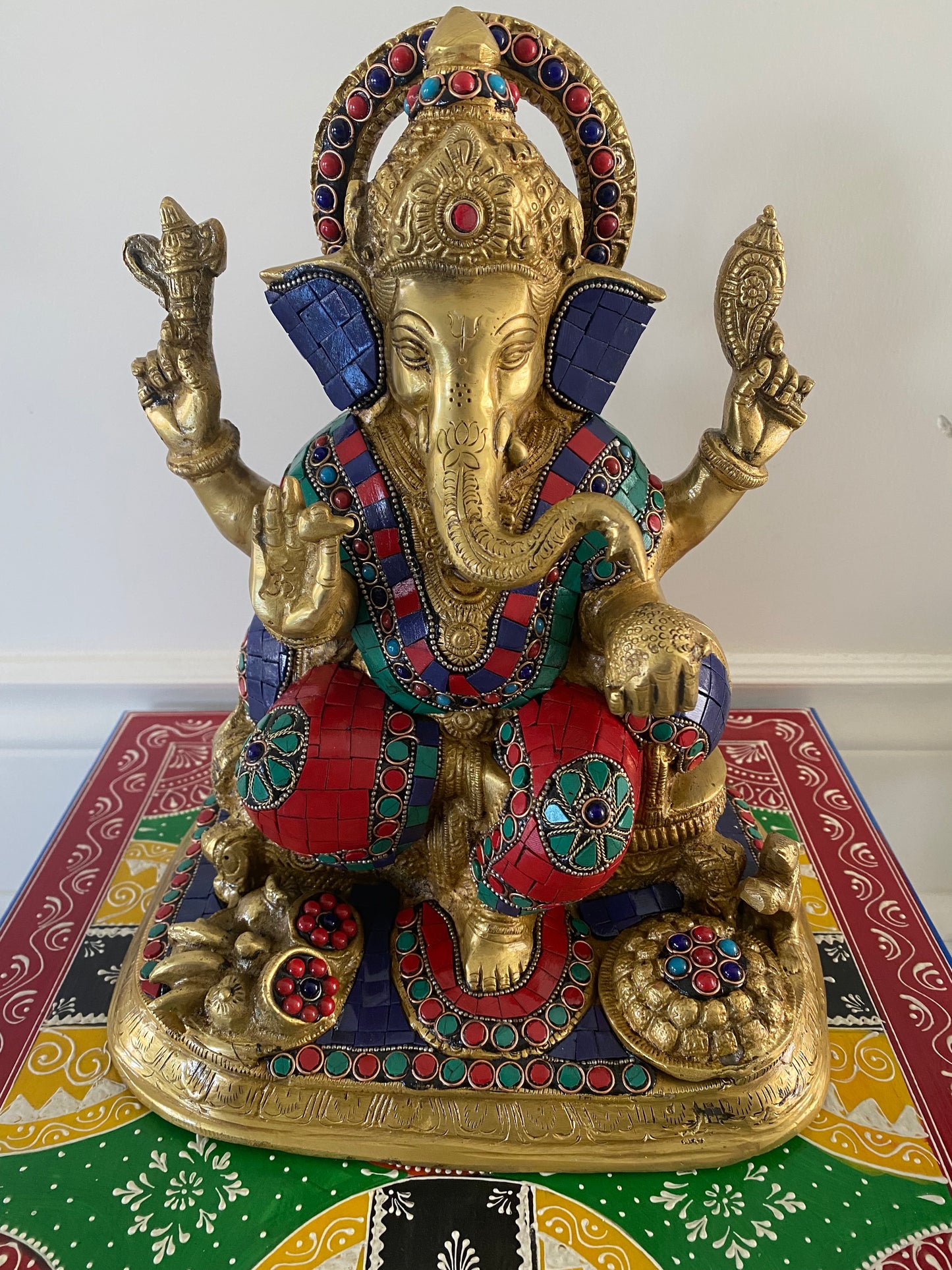 PURE BRASS GANESHA IDOL