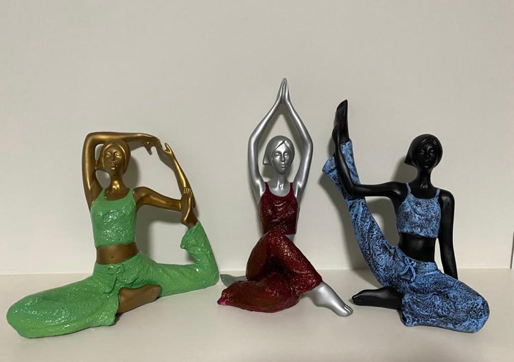 YOGA GIRLS SCULPTURES